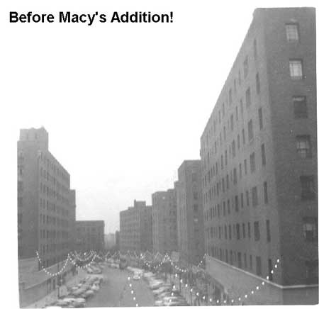 Macy's before addition