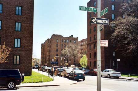 Looking north on McGraw at Virginia Ave